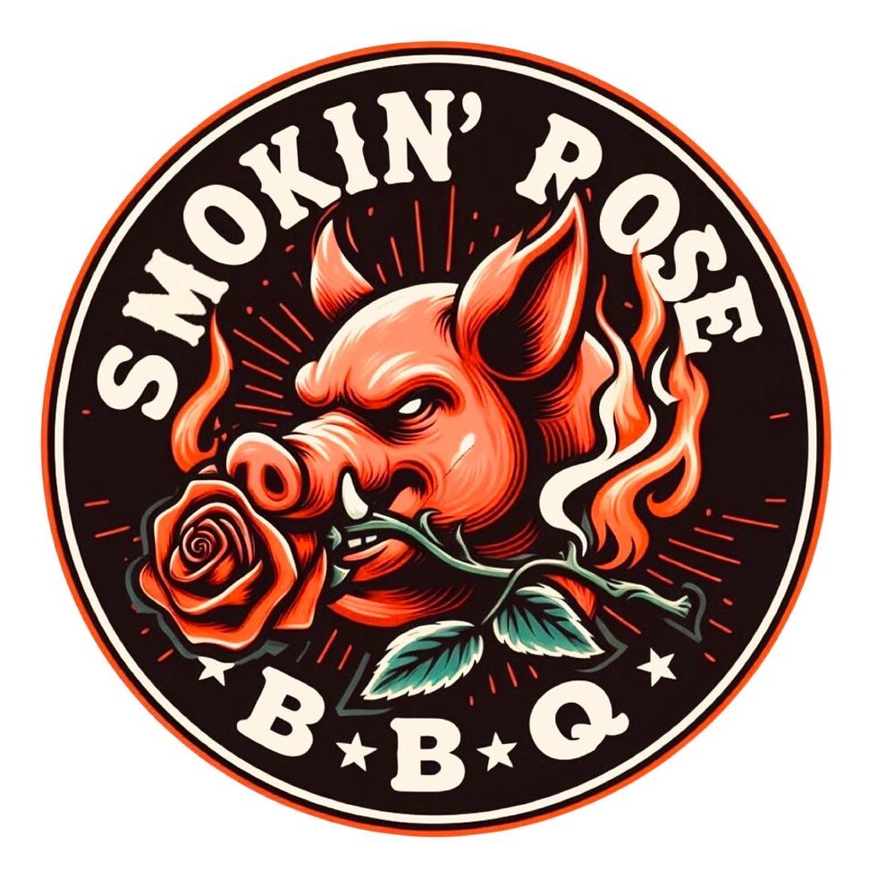 Smoking rose BBQ team 12 bridges rib cook off